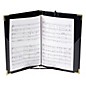 Marlo Plastics Premium Choral Folder 7-3/4 x 11 Octavo Size with Elastic String Holders - Black thumbnail