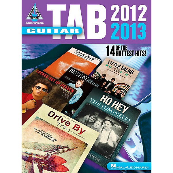 Hal Leonard Guitar Tab 2012-2013