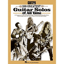 Hal Leonard Guitar World's 100 Greatest Guitar Solos Of All Time