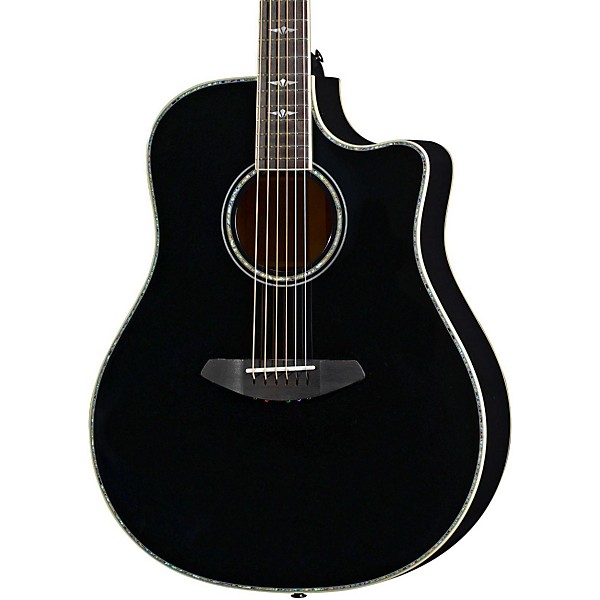 Breedlove Stage Dreadnought Black Magic Acoustic-Electric Guitar Black