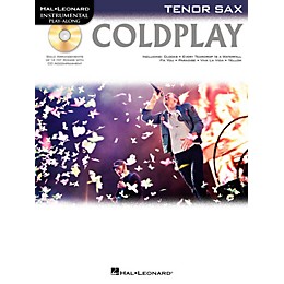 Hal Leonard Coldplay For Tenor Sax - Instrumental Play-Along CD/Pkg
