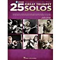 Hal Leonard 25 Great Trumpet Solos Book/Online Audio includes Transcriptions * Lessons * Bios * Photos thumbnail