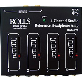 Open Box Rolls HA43 Pro Stereo Headphone Amp