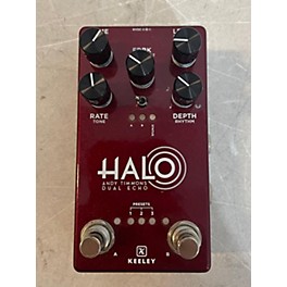 Used Keeley HALO ANY DIMMONS DUAL ECHO Effect Pedal