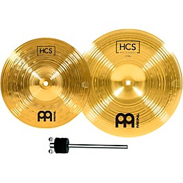 Open Box MEINL HCS-FX Splash and China Cymbal Effect Stack with FREE Stacker