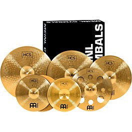 Blemished MEINL HCS-SCS1 Ultimate Complete Cymbal Set Pack With Free 16" Trash Crash Level 2  197881136185
