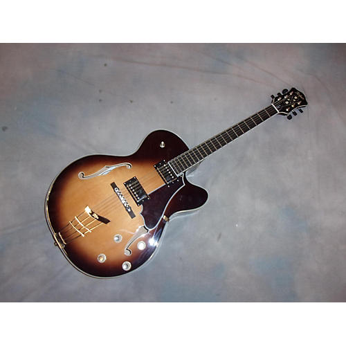 Used Hofner HCT-J17 Hollow Body Electric Guitar 2 Tone Sunburst ...