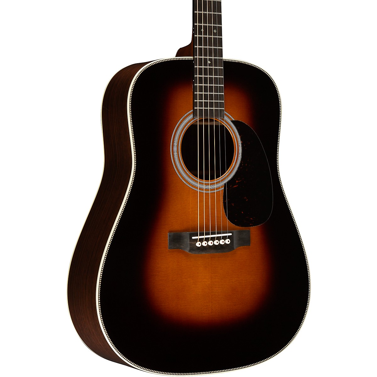 Martin HD28 Standard Dreadnought Acoustic Guitar Sunburst Guitar Center