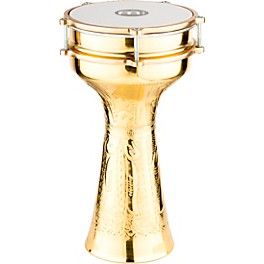 MEINL HE-214 Brass-Plated and Hand-Hammered Copper Darbuka