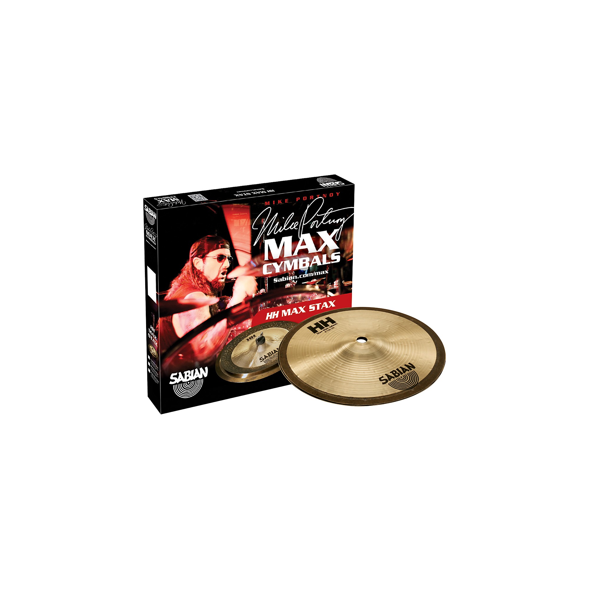 Sabian HH High Max Stax Cymbal Pack 8 in. Kang, 8 in. Splash Guitar