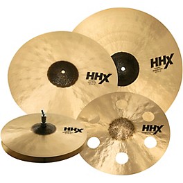 SABIAN HHX Complex Cymbal Set With Free 17" O-Zone Crash