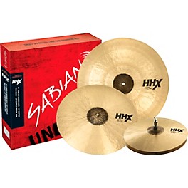 Blemished SABIAN HHX Complex Performance Cymbal Set Level 2  197881304867