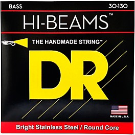Open Box DR Strings Hi-Beams 6-String Bass Strings Medium .130 Low B (30-130)