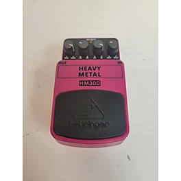 Used Behringer HM300 Heavy Metal Distortion Effect Pedal