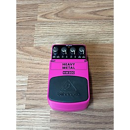 Used Behringer HM300 Heavy Metal Distortion Effect Pedal