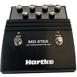 Used Hartke HPVXL1 VXL Bass Attack & Direct Box Bass Effect Pedal