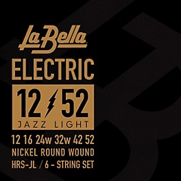 La Bella HRS-J Jazz Electric Guitar Strings