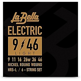 La Bella HRS-L Nickel Light Electric Guitar Strings