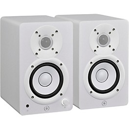 Open Box Yamaha HS4 4.5" White Powered Studio Monitors (Pair) Level 1