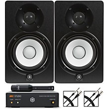 Yamaha HS5 5" Studio Monitor Pair With IK Multimedia ARC Studio Advanced Room Correction System