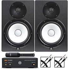 Yamaha HS8 8" Studio Monitor Pair With IK Multimedia ARC Studio Advanced Room Correction System