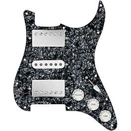 920d Custom HSH Loaded Pickguard for Stratocaster With Nickel Smoothie Humbuckers, White Texas Vintage Pickups and S5W-HSH...