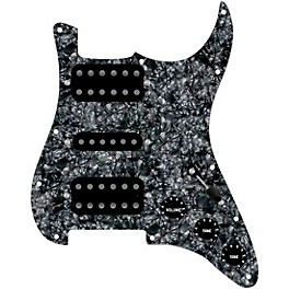 920d Custom HSH Loaded Pickguard for Stratocaster With Uncovered Smoothie Humbuckers, Black Texas Vintage Pickups and S5W-...