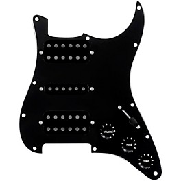 920d Custom HSH Loaded Pickguard for Stratocaster With Uncovered Smoothie Humbuckers, Black Texas Vintage Pickups and S5W-...
