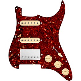 920d Custom HSS Loaded Pickguard For Strat With A Nickel Cool Kids Humbucker, Aged White Texas Grit Pickups and Black Knobs