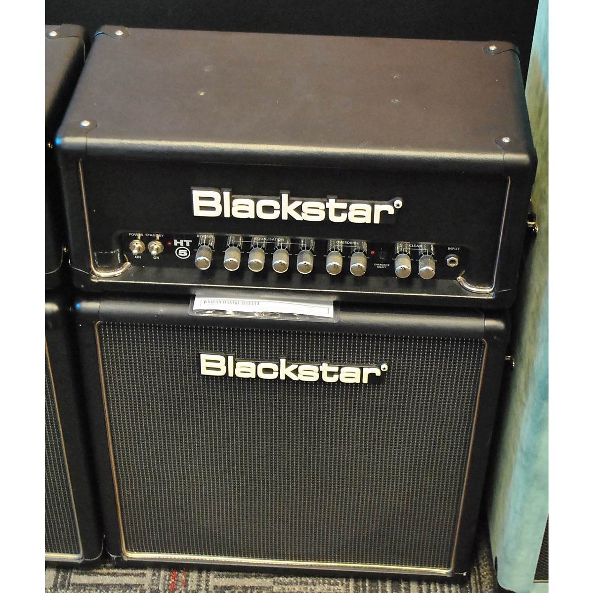 Used Blackstar HT5RH AND 1X12 CAB Guitar Stack Guitar Center