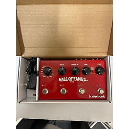 Used TC Electronic Hall Of Fame 2 X4 Effect Pedal
