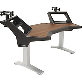 Argosy Halo Plus Desk with Mahogany Surface