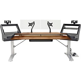 Argosy Halo.K88 Ultimate Keyboard Workstation Desk With Original Mahogany Veneer Desktop