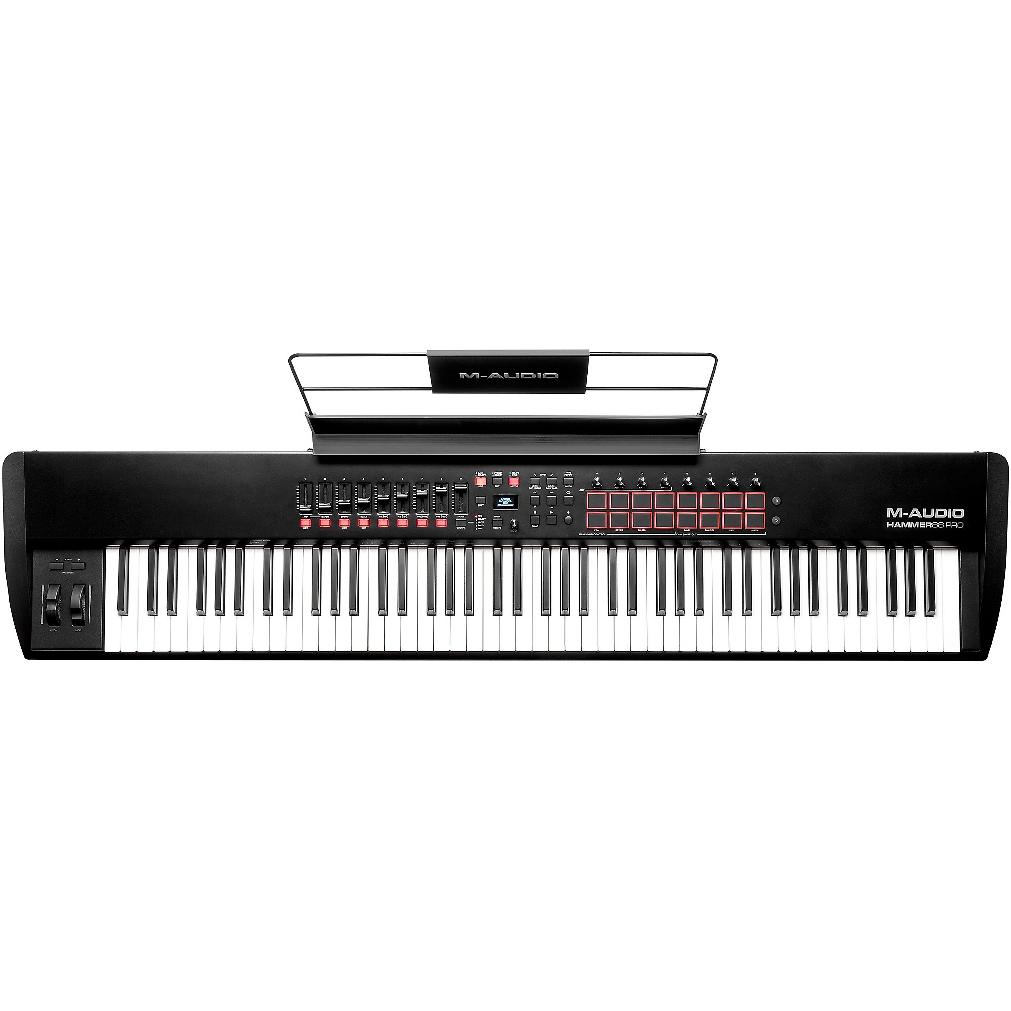 Open Box MAudio Hammer 88 Pro Graded HammerAction USB MIDI Controller