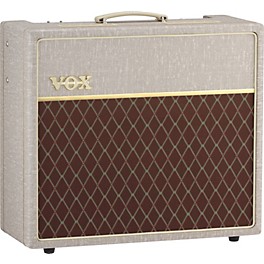 Blemished VOX Hand-Wired AC15HW1X 15W 1x12 Tube Guitar Combo Amp Level 2 Fawn 197881097592