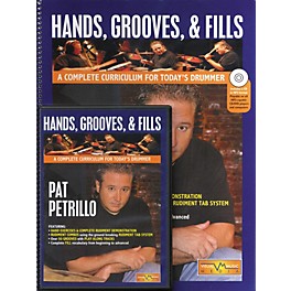 Hudson Music Hands Grooves and Fills Book and CD (A Complete Curriculum For Today's Drummer Book/CD/DVD)