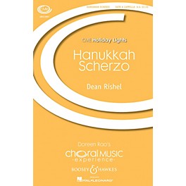 Boosey and Hawkes Hanukkah Scherzo (CME Holiday Lights) SATB a cappella composed by Dean Rishel