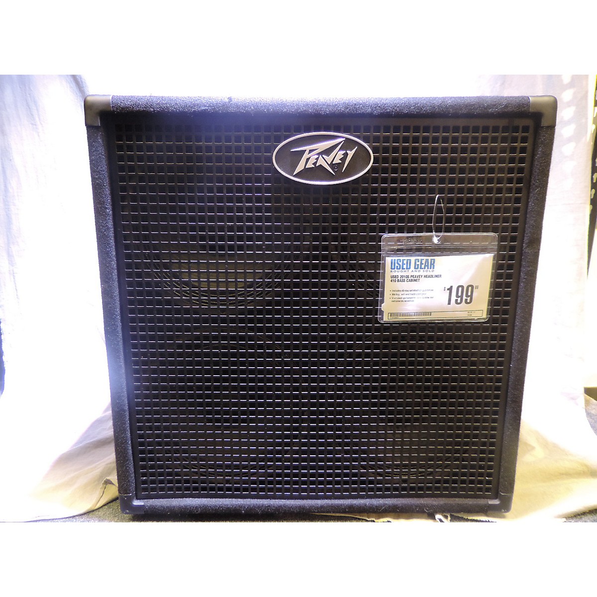 Used Peavey Headliner 410 Bass Cabinet Guitar Center 5520