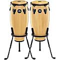 MEINL Headliner Series Conga Set with Height Adjustable Basket Stands Natural
