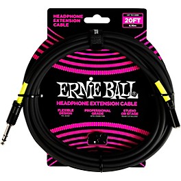 Ernie Ball Headphone Extension Cable 1/4 to 3.5 mm