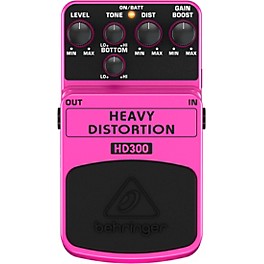 Behringer Heavy Distortion HD300 Guitar Effects Pedal