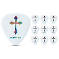 Pick Boy Heavy Metal Cross Celltex Guitar Picks .75 mm 10 Pack