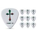 Pick Boy Heavy Metal Cross Celltex Guitar Picks 1.00 mm 10 Pack