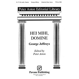 Banks Music Publications Hei Mihi, Domine TTB/SSA arranged by Peter Aston