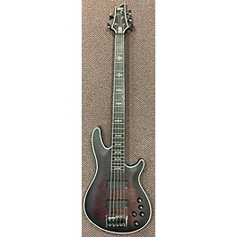 Used Schecter Guitar Research Hellraiser Extreme 5 String Electric Bass Guitar
