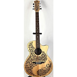 Used Luna Henna Paradise Acoustic Electric Guitar