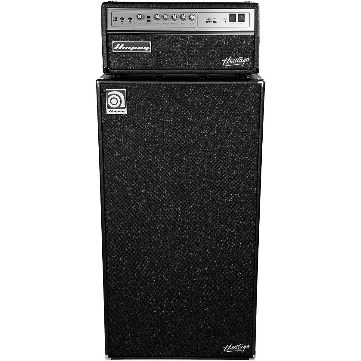 Ampeg Heritage SVTCL 300W Tube Bass Amp Head with 8x10 800W Bass