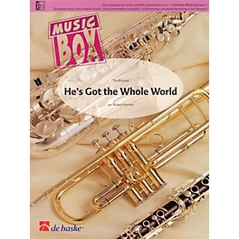 De Haske Music He's Got the Whole World Concert Band Level 2.5 Arranged by Roland Kernen