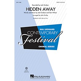 Hal Leonard Hidden Away SAB by Josh Groban Arranged by John Purifoy