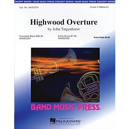 Band Music Press Highwood Overture Concert Band Level 3 Composed by John Tatgenhorst
